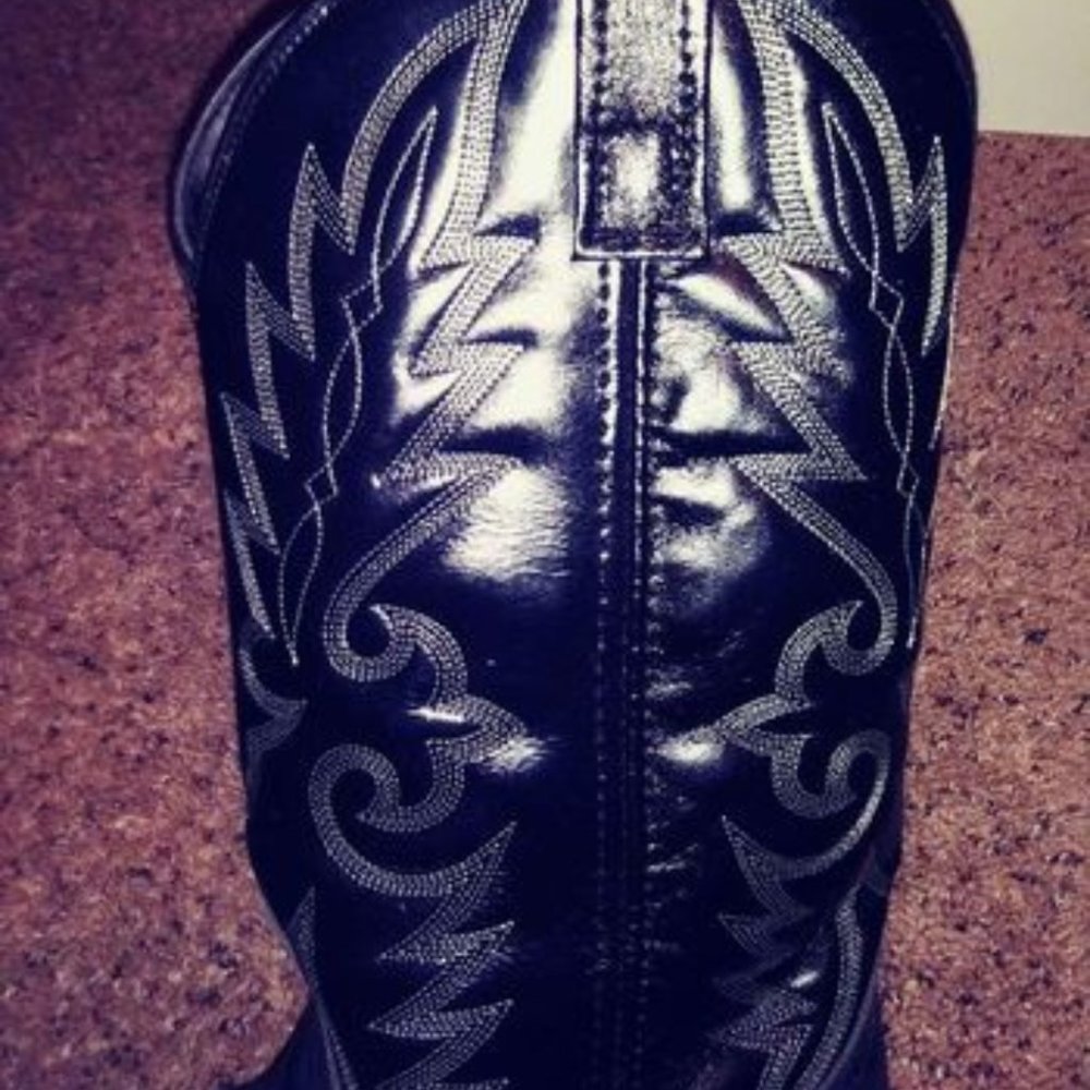 Laredo Leather Cowboy Boots Sz 9.5